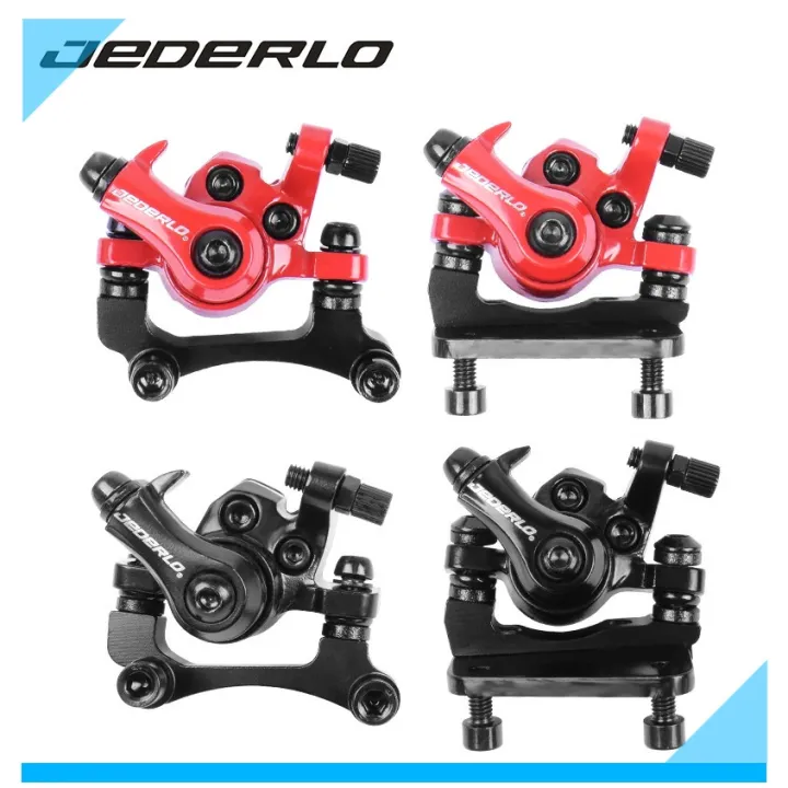 【Ready Stock】JEDERLO Solid Bike Disc Brake Caliper R160/F180 Rotor Disc