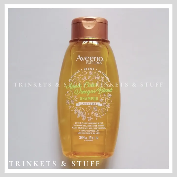 Aveeno Apple Cider Vinegar Blend Shampoo 354ml Lazada PH