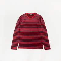 uniqlo ( s ) stripe tee , red tone