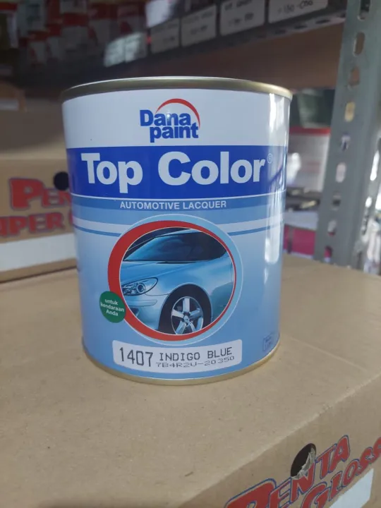 CAT DUCO TOP COLOR DANAPAINT INDIGO BLUE / BIRU 1 KG Lazada Indonesia