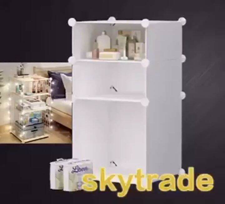 [🥇BYE 2 GET 3🥇] 6 Cubes DIY Metal Mesh Frame Bedside Table