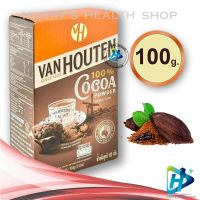 Van Houten Cocoa Powder  แวน ฮูเท็น แวน ฮูเต็น ผง โกโก้ แท้ 100% 100 g.