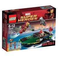 LEGO Marvel Super Heroes 76006 (กล่องมีตำหนิ) Iron Man Extremis Sea Port Battle ของแท้