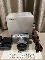 (สินค้ามือ2) กล้อง Canon EOS M100 ติดเลนส์ 15-45 stm wifi เซลฟี่  อุปกรณ์ -บอดี้กล้อง Canon eos M100 -canon lens 15-45 stm  -ที่ชาร์จ -ฝาปิดหน้าเลนส์ -แบต 1 ก้อน  *** ตำหนิมีรอยตามการใช้งาน ไม่มีผลต่อการใช้งานค่ะ ***