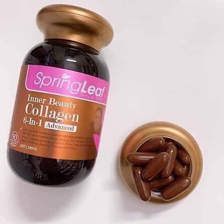 spring-leaf-inner-beauty-collagen-6-in-1-springleaf-collagen-คอลลาเจน-ผิวเด้ง-ขาวใส-วิตามิน-spring-leaf-collagen-อาหารเสริม-grape-seed-evening-primrose-zinc