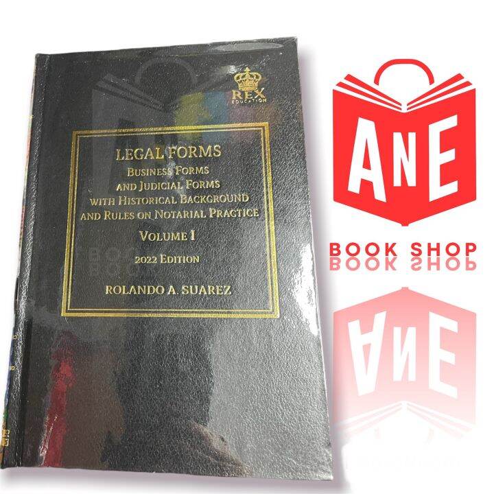 AUTHENTIC Volume I (One) Suarez 2022 Legal Forms Business Forms and