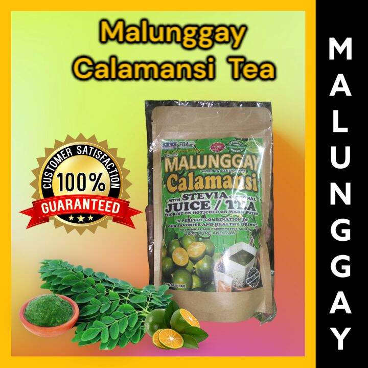 1 PACK MALUNGGAY HERBAL TEA WITH KALAMANSI Lazada PH