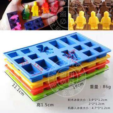 Silicone Lego Candy Molds for Awesome Desserts