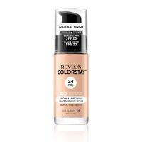 แท้100%?? Revlon ColorStay Makeup for Normal/Dry Skin SPF 20 Longwear Liquid Foundation with Medium-Full Coverage Natural Finish, Oil Free 220 Natural Beige EXP2024