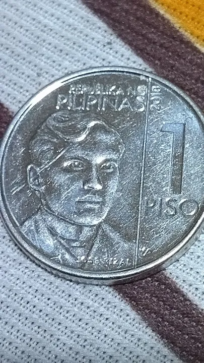 1 Peso Coin AGC (2018) Jose Rizal Hard to Find Upper Mint mark | Lazada PH