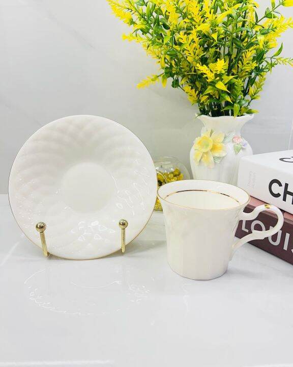 Haengnam Snow Bone China Cup and Saucer Lazada PH
