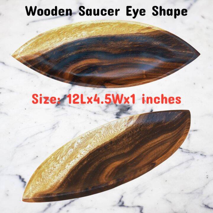 Wooden Saucer Eye Shape Lazada PH
