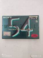 ม้วนเทปเปล่า SONY METAL 54 CDix IV