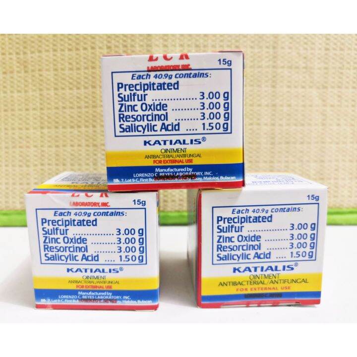 Katialis Cream Ointment (Antibacterial, Antifungal) 15g per pc. Lazada PH