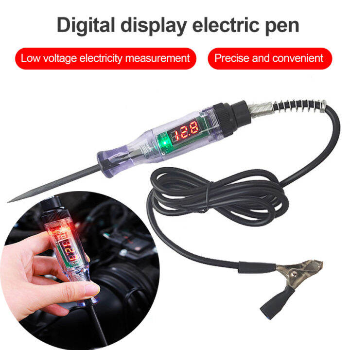 Car Diagnostic Tool E-Tek 48882W Circuit Tester - 6/12V Automotive Electrical Tester With Probe And Clip Circuit Tester 6/12V - Foto 10