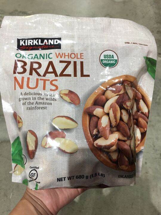 Organic Whole Brazil Nuts Kirkland 680g Lazada PH