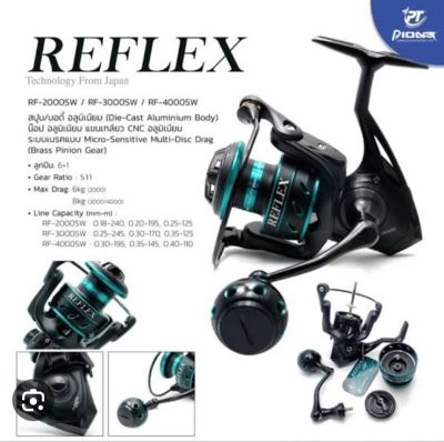 รอกตกปลา รอกสปินนิ่ง Pioneer Reflex AF