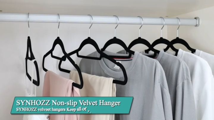  Space Saver for Hangers, 20Pcs Premium Closet Space