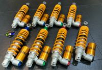 ohlins โช๊คหลัง โอลิน แก๊สแท้ สำหรับ LEAD - GIORNO - GRAND FILANO ความสูง 320 มิล ปรับรีบาวน์ ปรับสปริงเเข็งอ่อนได้