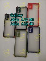 A03s ✨พร้​อมส่งใน??✨(9สี)เคสขอบนิ่มหลังแข็งขุ่นคลุมกล้อง For Galaxy A03s / A02s / A22 / A22 4G / A22 5G / Galaxy A22