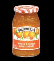 แยมสมักเกอร์ SMUCKERS Sweet Orange Marmalade แยมรสส้มมาร์มาเลด ผสมเนื้อส้มและผิมส้มมาร์มาเลด ขนาด 340 กรัม