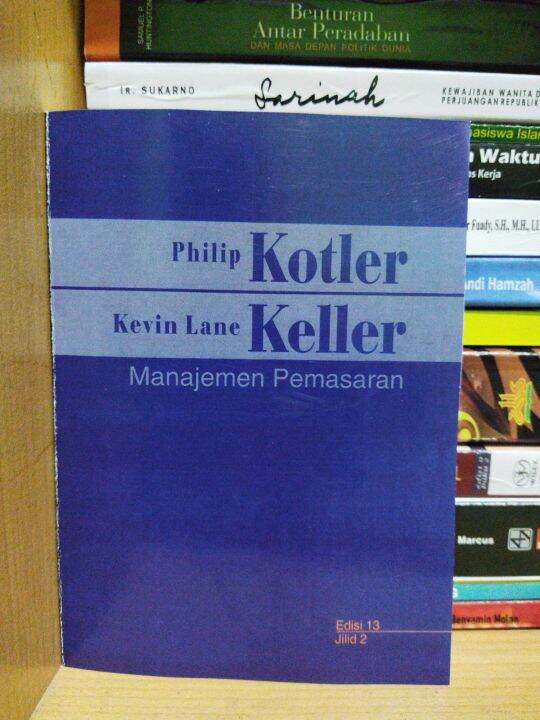 Manajemen Pemasaran Edisi 13 Jilid 2 - Philip Kotler | Lazada Indonesia