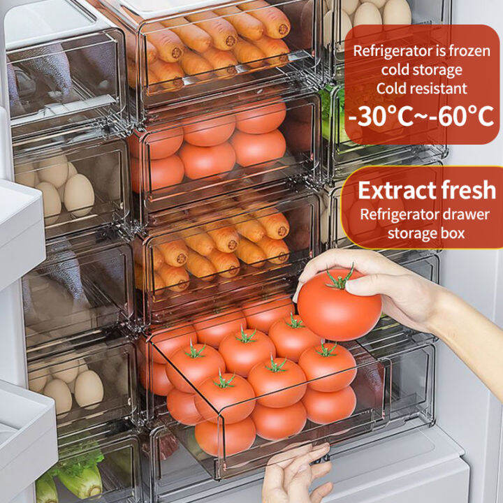 (HOME+) Refrigerator Fridge storage drawer /Food Container