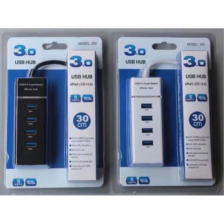 usb-hub-3-0-high-speed-4-port-ปลั๊กusb-สำหรับเชื่อมต่อกับคอมพิวเตอร์-โน็ตบุ๊ค-เมาท์-ถ่ายโอนข้อมูล