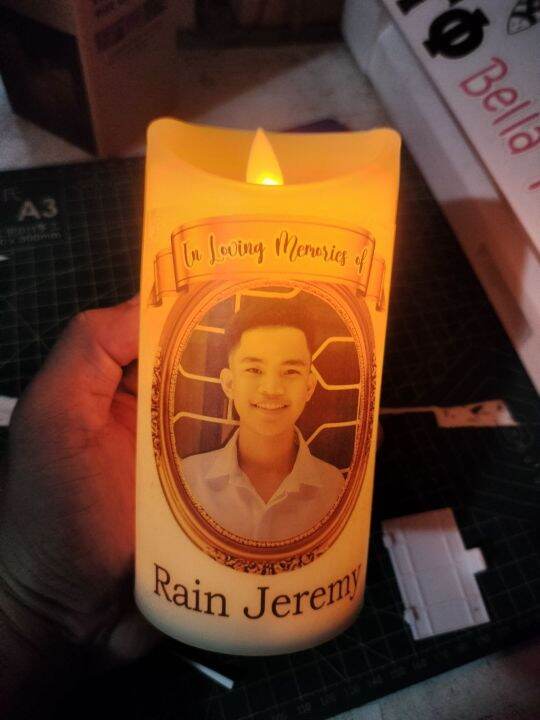 personalized LED candle Lazada PH