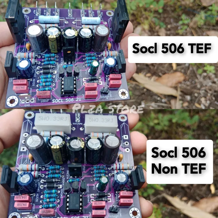 Kit driver power amplifier SOCL 506 TEF dan Non TEF double layer 2U