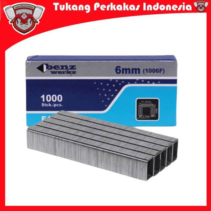 Benz isi staples 1006F 6mm isi staples gun tacker 1000 pcs Lazada