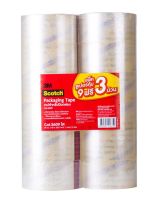 3M Scotch Clear Packaging Tape 48mm x 40m x 9 Free 3 Rolls

.3เอ็ม สก๊อตช์ โอพีพีเทป สีใส 48 มม. x 40 เมตร แพ็ค 9 แถม 3 ม้วน