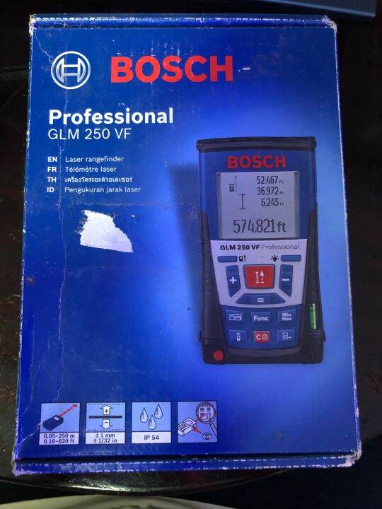 เลเซอร์วัดระยะ Bosch GLM 250 VF | Lazada.co.th
