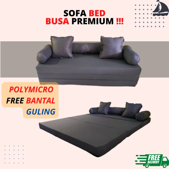 Sofa Bed Olympic Minimalis Kasur Lipat Tamu Sofabed Kursi Multifungsi ...