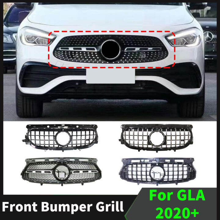 High Quality Center Mesh Facelift Hood Grill Front Bumper Grille Racing Grill Body Kit For