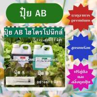 ปุ๋ย AB ไฮโดรโปนิกส์ พร้อมส่ง 2-3cc. ต่อน้ำ 1 ลิตร ประหยัด มีเหล็กแดง เหล็กเหลือง (ไม่เกิน 3 ชุดต่อ 1 คำสั่งซื้อ) ผักสลัด ผักไทย น้ำวน น้ำนิ่ง