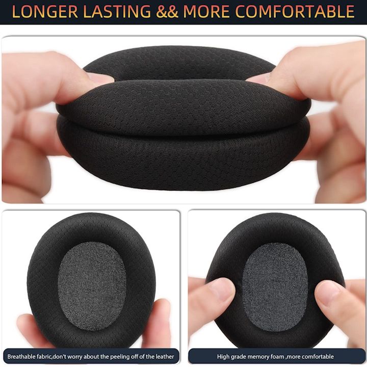 Replacement Earpads Cushions for Steelseries Arctis 1/3/5/7/7X/9/9X/Pro ...