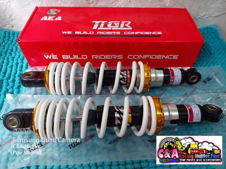 TTGR REAR SHOCK (310MM) 2 PCS. for all smash,wave,xrm,rs,raiderj,sym ...