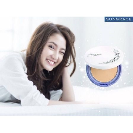 ราคาส่ง-sungrace-white-uv-pact-n-spf18-pa-แป้งซันเกรส-ไวท์-ยูวี-n20