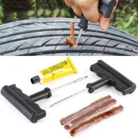 ชุดปะยางยางฉุกเฉิน tire repair kit ไหมปะยาง ยางรั่ว ยางซึม ตะปูตำ ติดรถไว้ อุ่นใจ มีใช้ในยามฉุกเฉิน