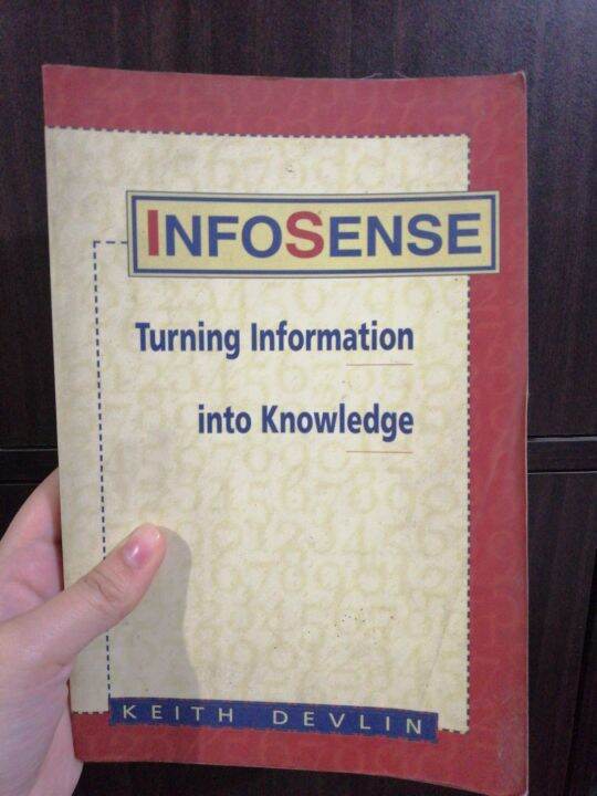 Infosense by Keith Devlin Lazada PH