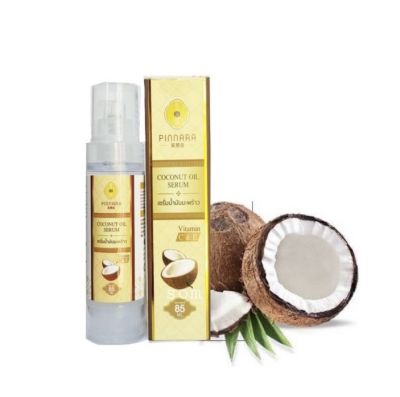 [แท้ 100% ส่งไว!] Pinara Coconut oil Serum พิณนารา เซรั่มน้ำมันมะพร้าว 85ml บำรุงผิวสวย บำรุงผมนุ่มเงา