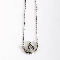 horseshoes necklace สร้อยคอเงินแท้ รูปเกือกม้า จากลอนดอนบราว - London Brown Jewellery