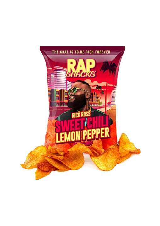 Rap Snacks Rick Ross Sweet Chili Lemon Pepper Flavored Potato Chips 71