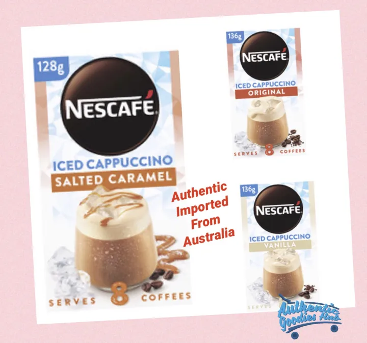 Nescafe Iced Cappucino Coffee Sachets ( 8 sachet ) | Lazada PH