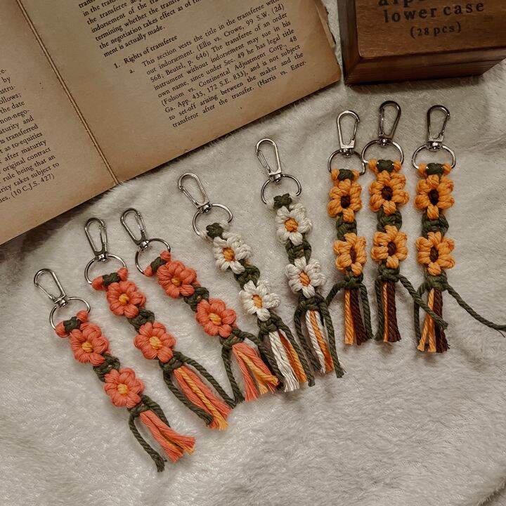 Macrame flower Keychain | Lazada PH