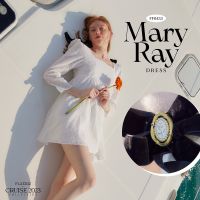 FLAT2112 FF0433 : MARY RAY DRESS มินิเดรส เดรสลูกไม้