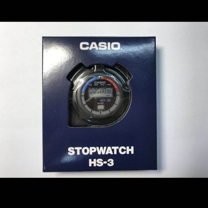 CASIO STOPWATCH HS 3 PENGHITUNG WAKTU ORIGINAL Lazada Indonesia