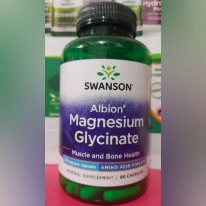 Chelated Magnesium Glycinate 133mg 90 capsules EXPIRY May 2026 Swanson