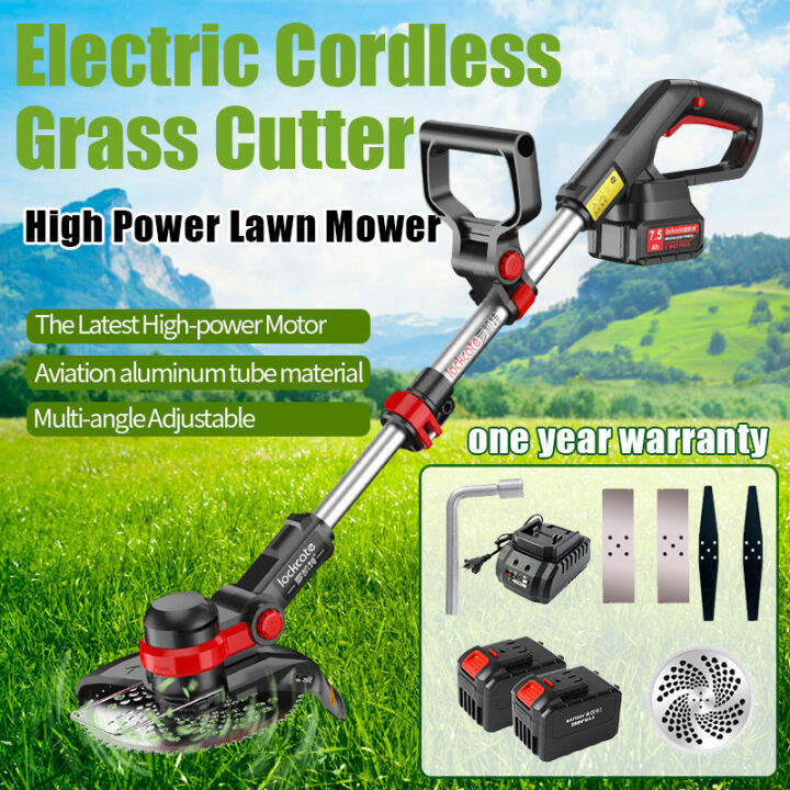 New Electric Grass Cutter 1800W High Power Cordless Lawn Mower